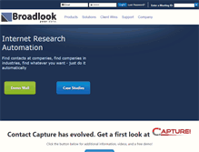 Tablet Screenshot of broadlook.com
